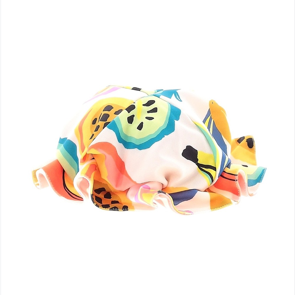 Tea Collection Reversible Ruffle Baby Sun Hat Fruit Print - Picture 3 of 3